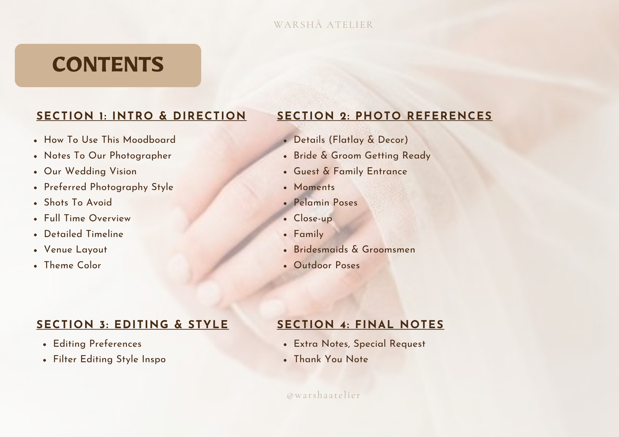Wedding Photography and Videography Moodboard — image 2