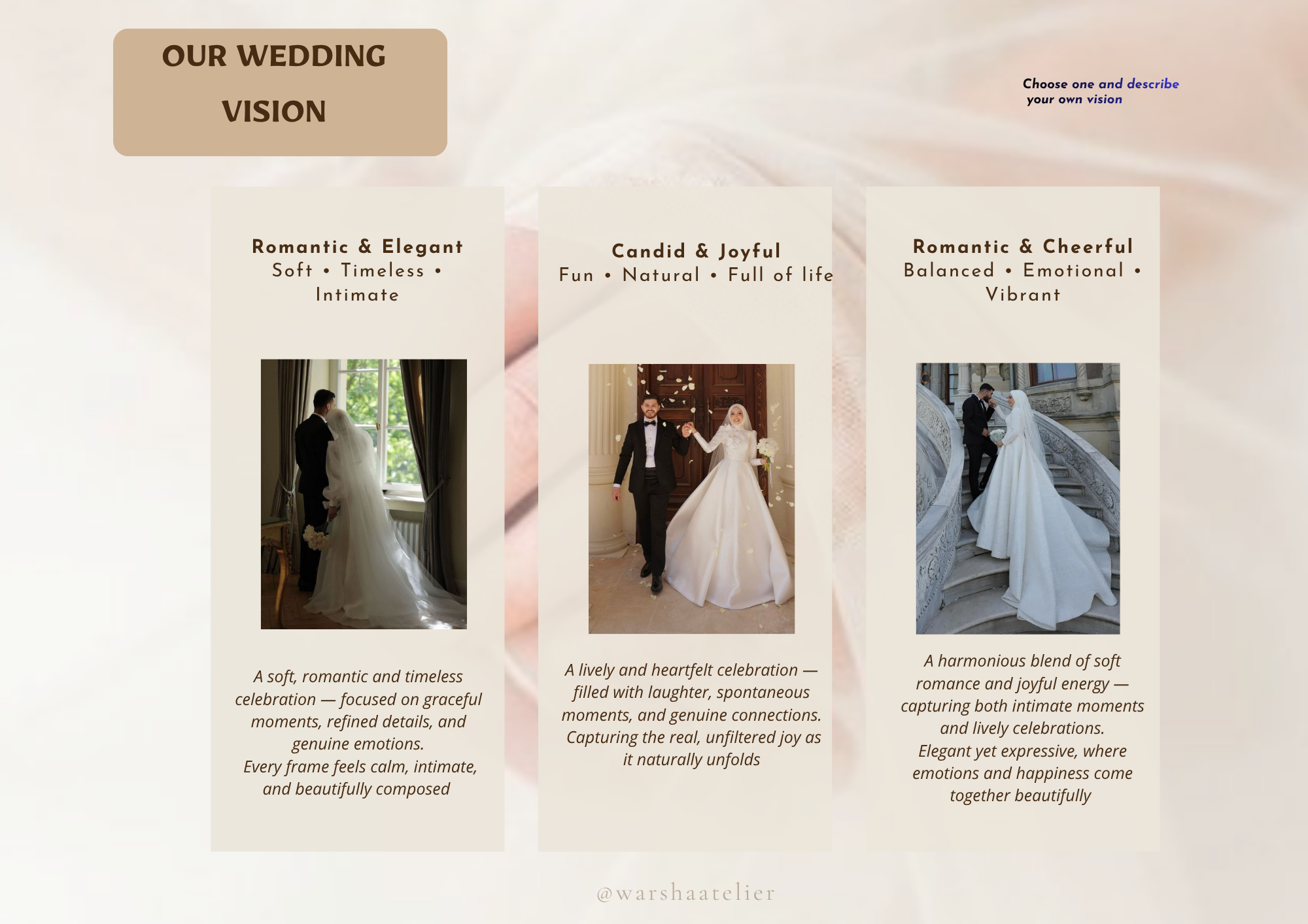 Wedding Photography and Videography Moodboard — image 3